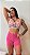 Shorts Barbiecore Fru-Fru c/ bolsinho - Rosa - Imagem 3