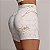 Shorts Jump Empina BumBum - Estampa Marmorizado Dourado c/ Branco - Imagem 2