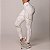 Legging Egito Fru-Fru c/ Empina Bumbum - Estampa Marmorizado Dourado c/ Branco - Imagem 1
