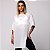 Chemise (Camisetão) de Tulê Branco - Imagem 1