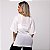 Chemise (Camisetão) de Tulê Branco - Imagem 2