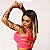 Top Creta Rosa Fluor Neon - Imagem 1