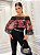 Cropped Ciganinha Tule Roses Ombro-a-Ombro - Imagem 2