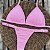 Conjunto de Biquíni Premium de Fita Rosa Neon - Imagem 1