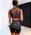 Conjunto Blackout Zero Transparência Shorts Adele Tule + Top Cropped Tulê - Imagem 4