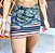 Shorts-Saia Curto Estampa Floresta Tropical - Imagem 1