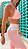 Conjunto Cintos Fake Girls Legging Blackout Zero Transparência Rosa Barbie com Branco - Imagem 4