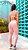 Conjunto Cintos Fake Girls Legging Blackout Zero Transparência Rosa Barbie com Branco - Imagem 3
