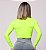 Cropped Carmel Manga Longa Verde Neon - Imagem 2