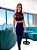 Conjunto Blackout Legging Adele Tule + Top Cropped Tulê - Imagem 1
