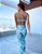 Conjunto Jump Girls Estampa Flowers Autumn Blue Sky - Imagem 3