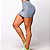 Shorts-Saia Mini-Saia Fru-Fru Curto Cinza Mescla - Imagem 4