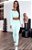Conjunto Legging Chapa-Barriga com Cropped Ula Turquesa - Imagem 1