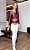 Conjunto Legging Chapa-Barriga Blackout Zero Transparência Cropped Ula Shine Cirrê Wine - Imagem 1