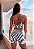 Conjunto Shorts Ziper Empina BumBum Estampa Lines - Imagem 2