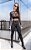 Conjunto Cross Style Legging e Cropped Manga Longa Preto - Imagem 1