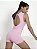 Macaquinho Fashion Cut Curto Rosa Bebê - Imagem 3