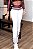 Legging Chapa-Barriga Branca Blackout Zero Transparência Cropped Ula Shine Cirrê Wine - Imagem 1