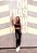 Conjunto Fashion Cross Couro Fake - Imagem 2