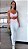 Conjunto Double You Blackout Zero Transparência Branco c/ Rosa Neon - Imagem 1