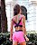 Conjunto Elastics X Preto c/ Rosa Neon - Imagem 6