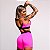 Conjunto Elastics X Preto c/ Rosa Neon - Imagem 2