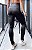 Legging Nervurada Couro Fake - Imagem 3