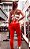 Conjunto Napoli Fru-Fru Blackout Zero Transparência Branco c/ Vermelho - Imagem 2