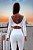 Conjunto Blackout Zero Transparência Chapa-Barriga Total Shape Branco c/ Azul Celeste - Imagem 2