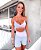 Conjunto Double You Shorts Blackout Zero Transparência Gelo com Rosa Bebê - Imagem 1
