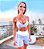 Conjunto Double You Shorts Zero Transparência Lavanda com Branco - Imagem 1
