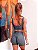 Conjunto Faixa Shorts Jump Jacquard Estampa Fake Jeans - Imagem 2
