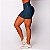 Shorts Jump Jacquard c/ Empina Bum-Bum Estampa Fake Jeans - Imagem 3