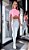 Conjunto WaveTrend Branco c/ Rosa Neon Estampa Fake Jeans Barbie - Imagem 1