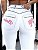 Legging Estampa Fake Jeans Branca Barbie - Imagem 2