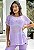 Chemise (Camisetão) em Tulê Lilás - Imagem 1