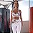 Conjunto Double You Blackout Zero Transparência Rosa Bebe c/ Estampa Graffity - Imagem 1