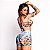 Conjunto c/ Top Ombro Só Dupla Face e Shorts-saia Estampa Aflore-se - Imagem 5