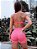 Shorts Old School Canelado Rosa-Choque - Imagem 2