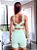 Conjunto Princess Patricia Shorts Blackout Zero Transparência Verde Lima - Imagem 2