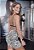 Conjunto V Girls Top Preto e Shorts c/ Estampa Arabescos - Imagem 2