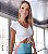 Camiseta Cropped com Amarração | Várias Cores - Imagem 1