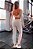 Legging Ice Cream Blackout Zero Transparência Gelo c/ faixas Branco, Nude e Rosa bebê - Imagem 4