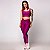 Legging Basics Laço Cirrê Texturizado Fúcsia Style - Imagem 2