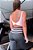 Conjunto Chapa-Barriga Total Shape Zero Transparência Rosa Neon c/ Preto - Imagem 2