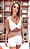 Conjunto Chapa-Barriga Fun Fans Girls Shorts Branco Blackout Zero Transparência c/ Cós Dourado Estampa Golden Woman - Imagem 1