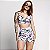 Shorts Jump Push Up Estampa Militar Lavanda - Imagem 3