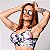 Conjunto Preppy Shorts Jump Push Up Estampa Militar Lavanda - Imagem 5