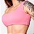 Conjunto Just Push Up com Top Dupla Face Jacquard Alta Compressão Gelo Estampa Cracker - Imagem 7