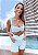 Conjunto Little Princess Shorts Blackout Zero Transparência Azul Algodão Doce - Imagem 1